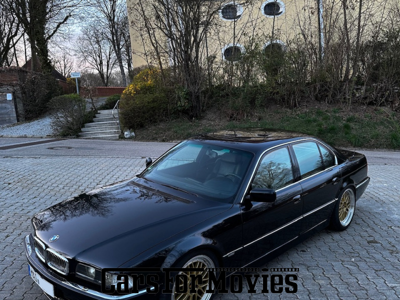 CarsForMovies | BMW 750i E37 1995 Deutschland Schwarz Schwarz Zivilfahrzeug Limousine Bayern 6819 